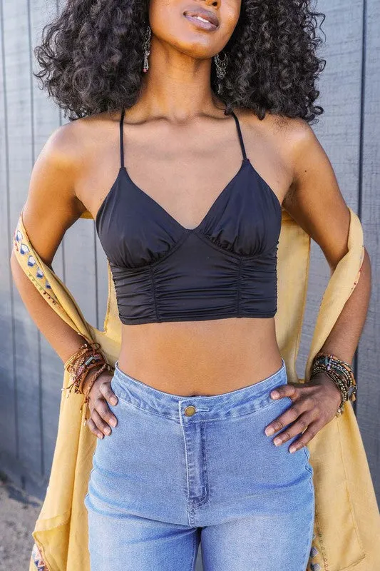 Aimee Ruched Bralette