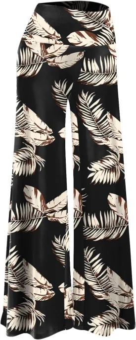 Arolina Women's Stretchy Wide Leg Palazzo Lounge Pants Casual Comfy High Waist Palazzo Pants