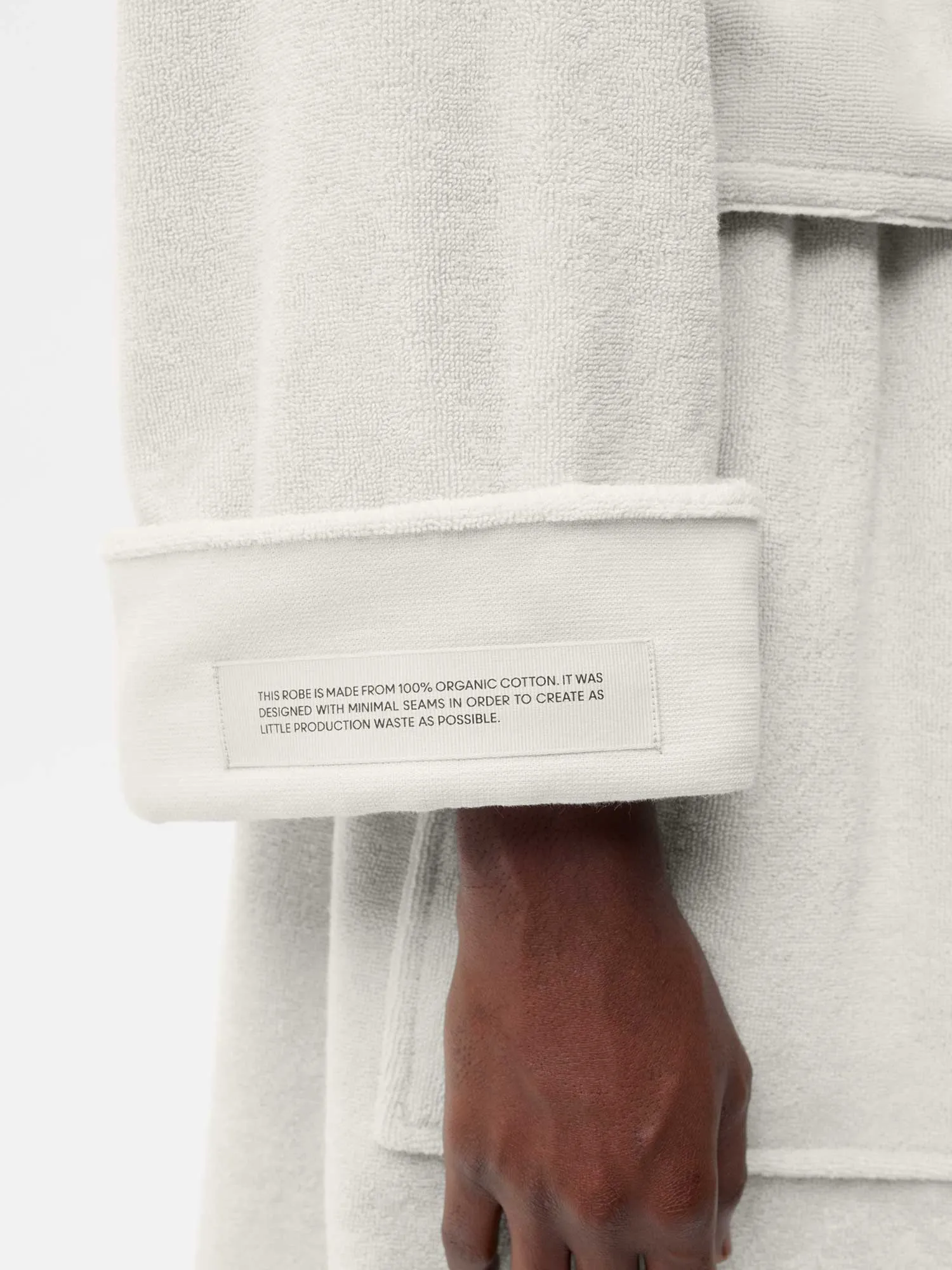 Bathrobe—limestone