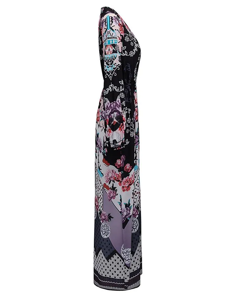 Bohemian Floral Dress