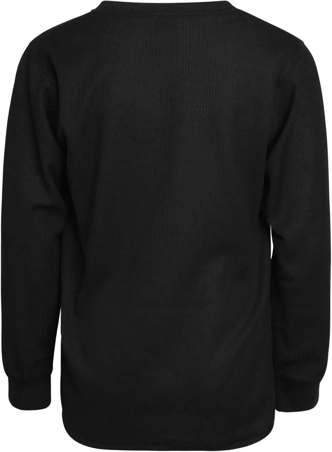 Boys' Shirt - 2 Pack Waffle Knit V-Neck or Henley Long Sleeve Thermal T-Shirt - Baselayer Shirt for Boys (8-18)