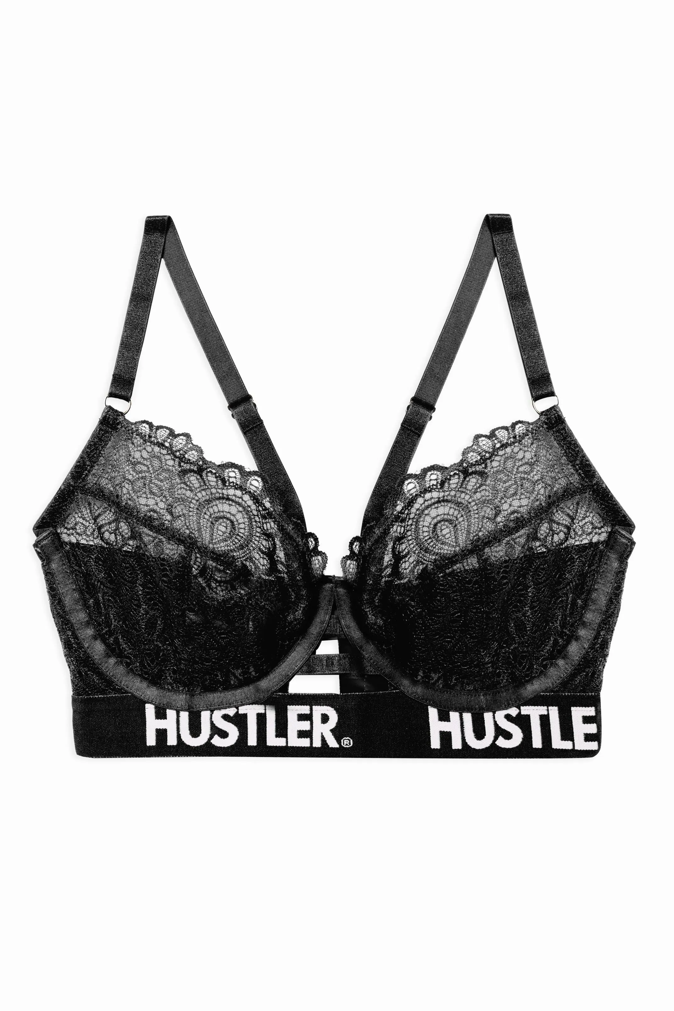 Branded Black Lace Bra