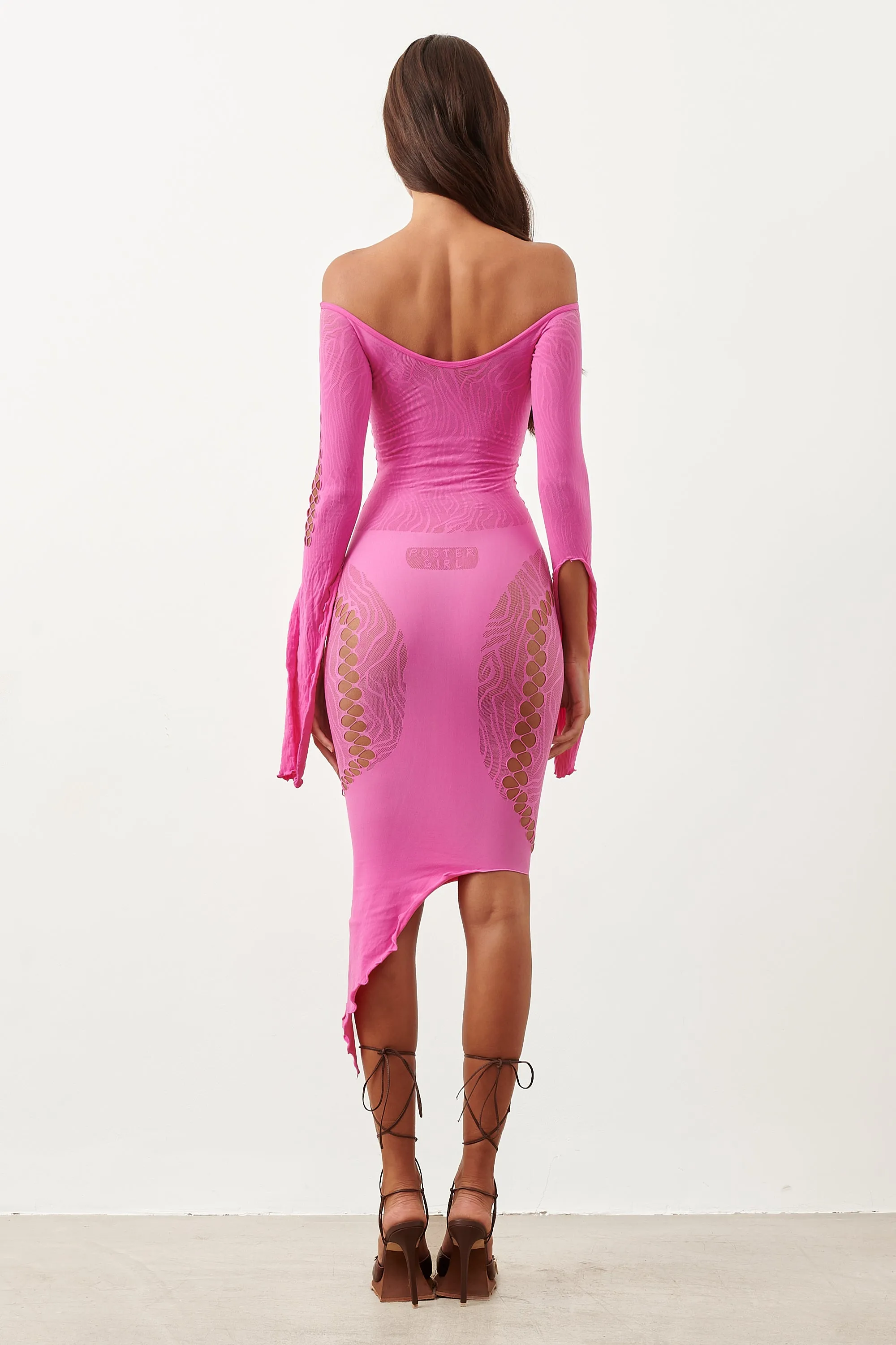 Charlotte Dress Fuchsia