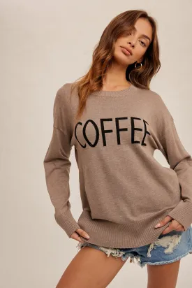 Coffee Please Sweater
