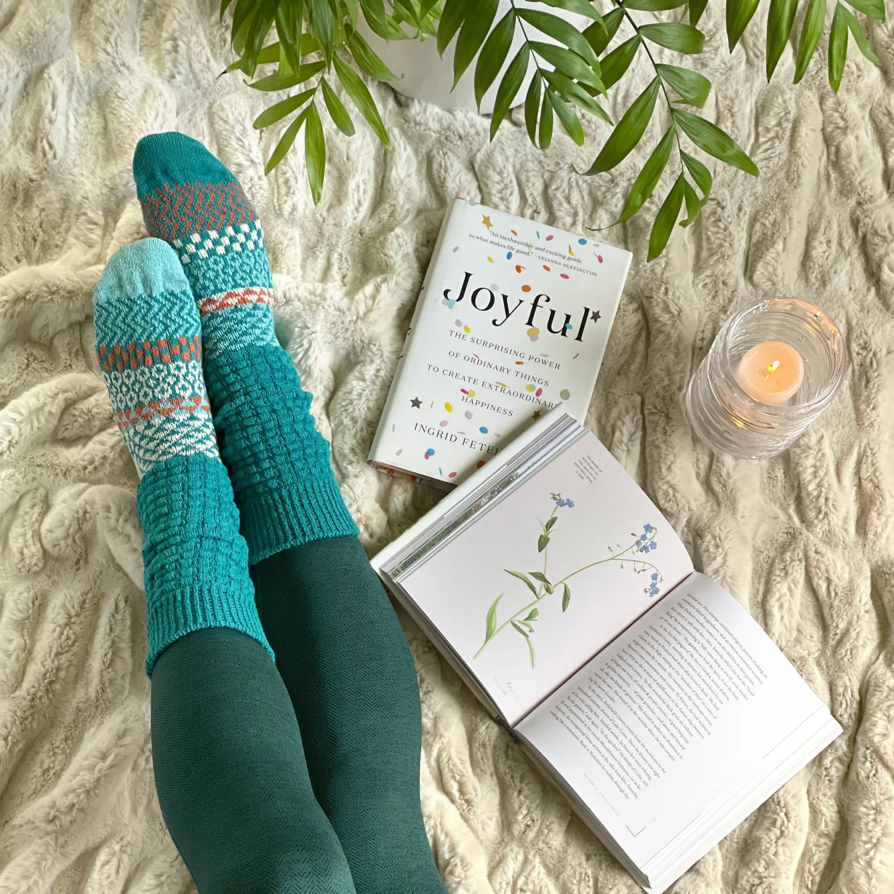 Fusion Slouch Crew Socks - Abalone