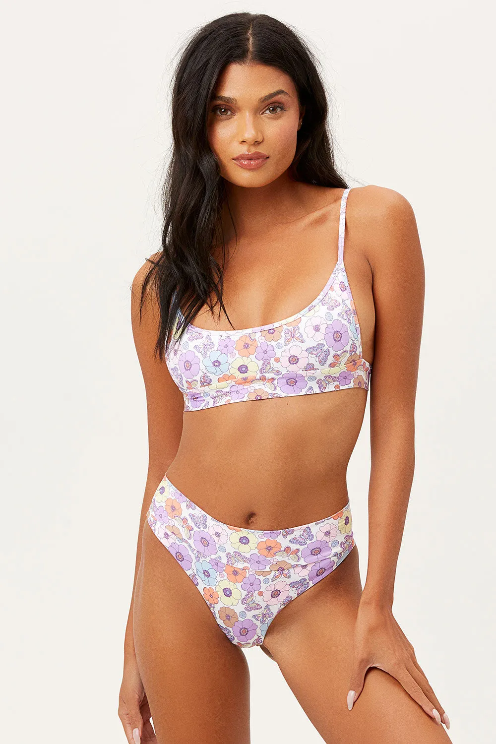 Gavin Cheeky Bikini Bottom - Mariposa