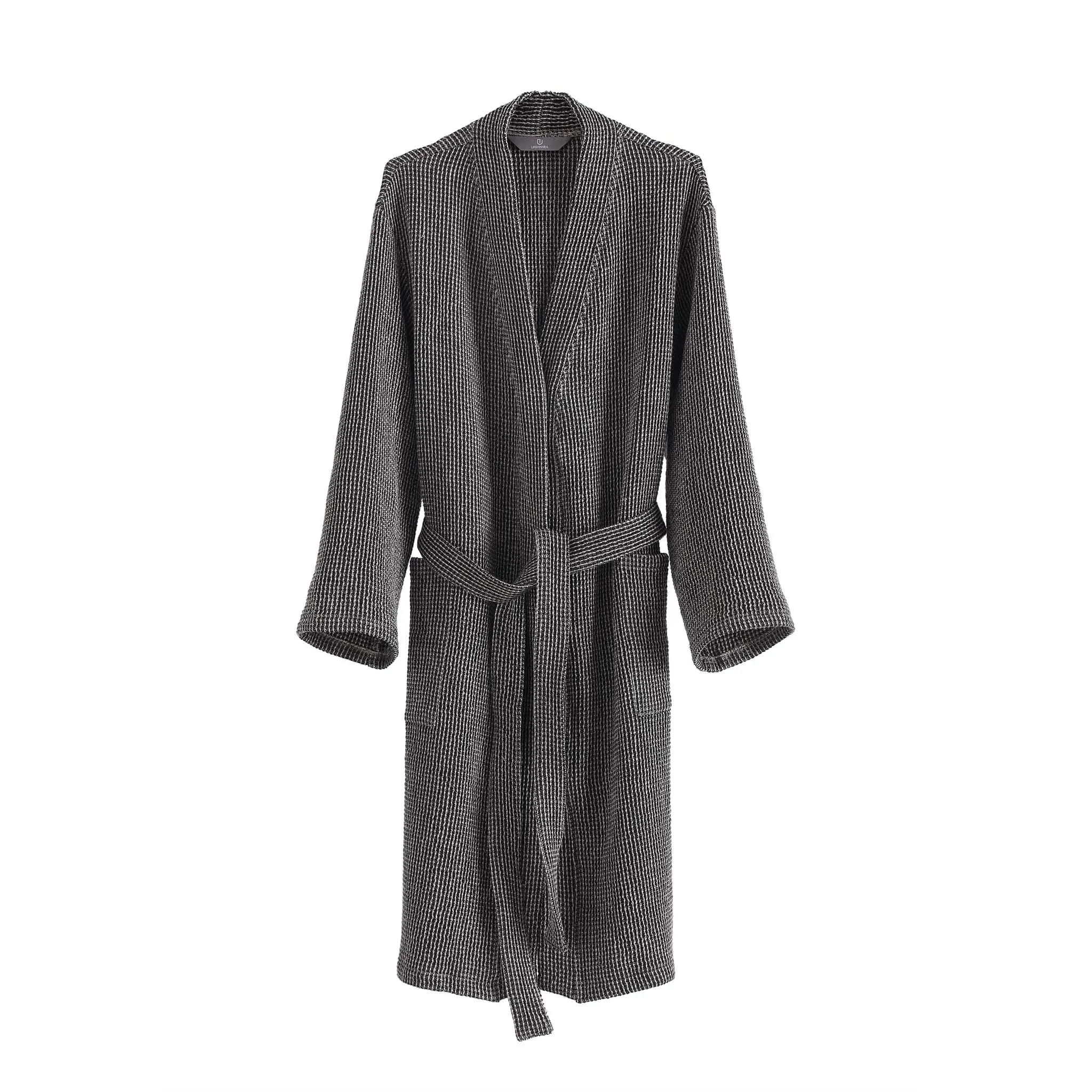 Kotra Bathrobe [Black/Beige]