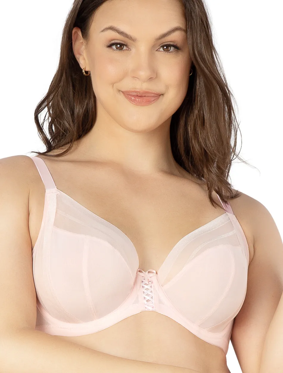 Parfait Shea Plunge Bra Underwired Unlined Bra | Petal Pink Parfait Plunge Bra
