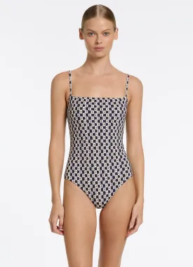 Rio Minimal Tank One Piece - Ink