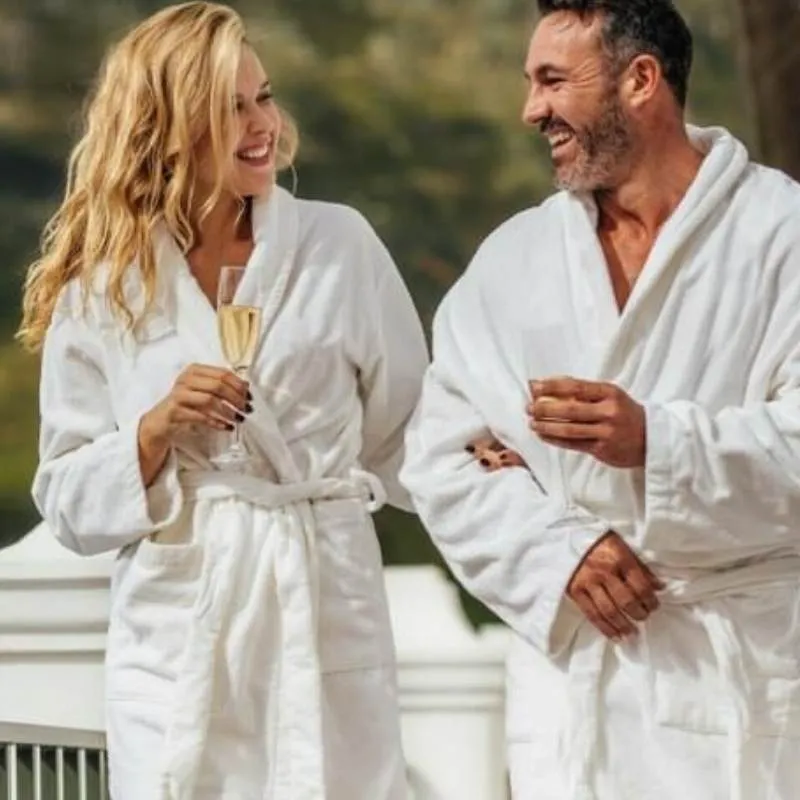 Softouch Luxury 100% Cotton Velour Bathrobe