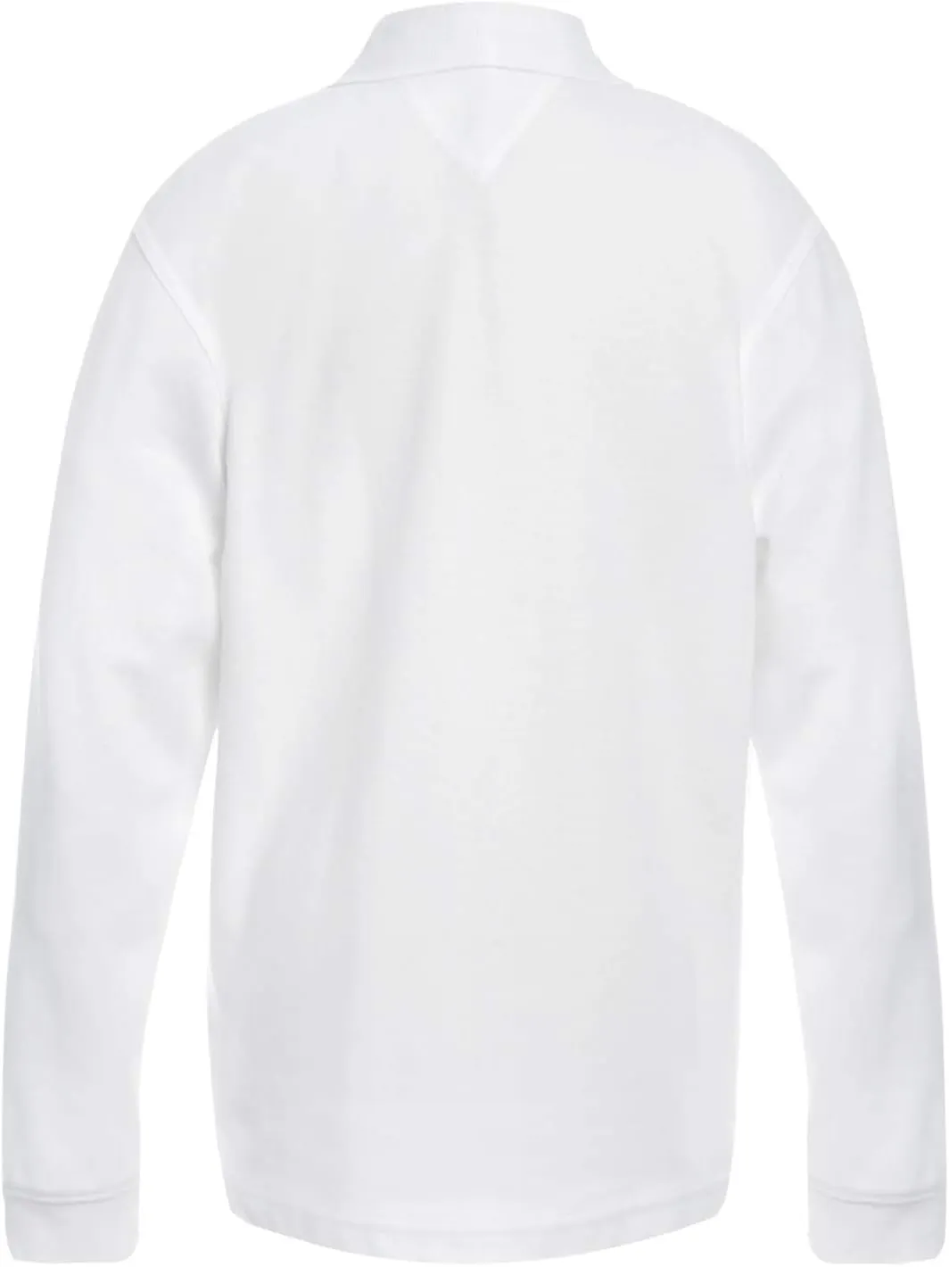 Tommy Hilfiger Kids' Long Sleeve Pique Co-ed Polo Collar Shirt